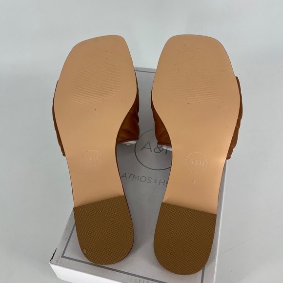 ATMOS&HERE Genuine Leather Sandals Slides - Picture 8 of 9